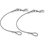 2-Pack Chew-Proof Dog Leash Extender, 24 Inch