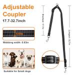 MingXpet Double Dog Leash for Easy Walking