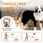 MingXpet Double Dog Leash for Easy Walking