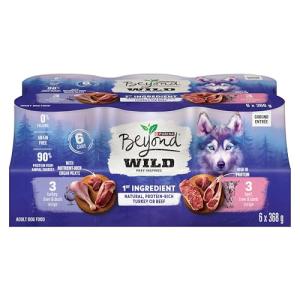 Beyond Wild Turkey & Beef Wet Dog Food Pack