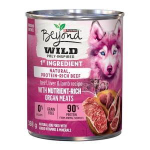 Beyond Wild Wet Dog Food, Beef & Lamb 12 Pack