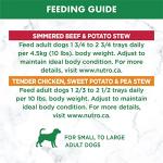 NUTRO Adult Wet Dog Food Variety Pack, 12 Trays