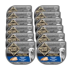 Nature's Recipe Chicken Wet Dog Food 78g Pack