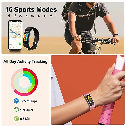 ENGERWALL Fitness Tracker with Heart Rate Monitor