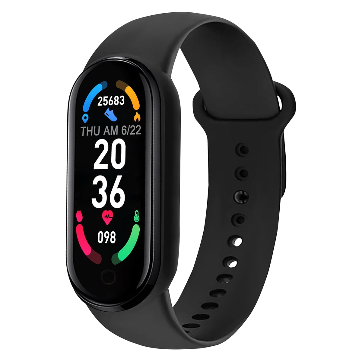 Waterproof Fitness Tracker with Heart Rate Monitor