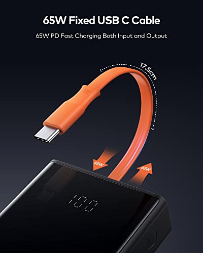 Baseus 65W Power Bank, 20000mAh Fast Charger