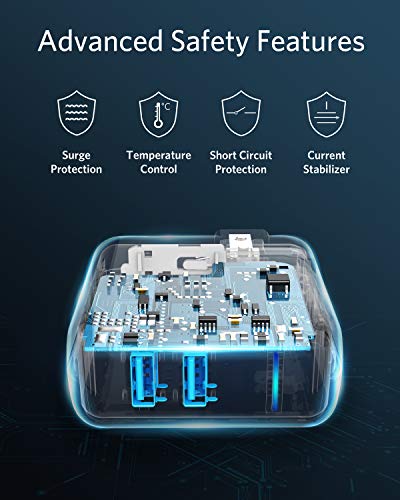 Anker Dual Port 24W Wall Charger with PowerIQ