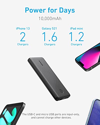 Anker Slim 10K Portable Charger with USB-C