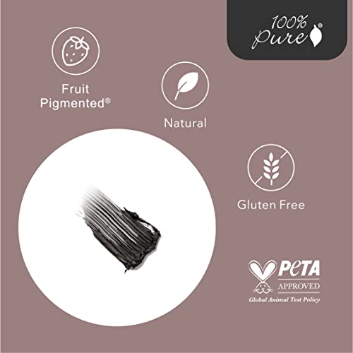 100% PURE Ultra Lengthening Vegan Mascara - Black Tea