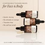 Organic Self Tanning Drops for a Natural Glow