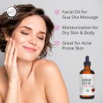 Organic Rosehip Oil for Glowing Skin 1oz