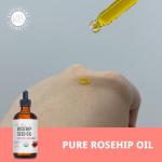 Organic Rosehip Oil for Glowing Skin 1oz
