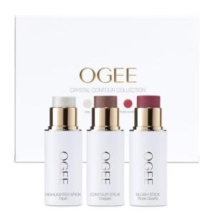 Ogee Crystal Collection Trio - Organic Contour Sticks