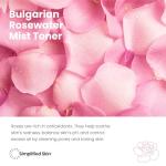 Pure Organic Rose Water Face & Hair Spray