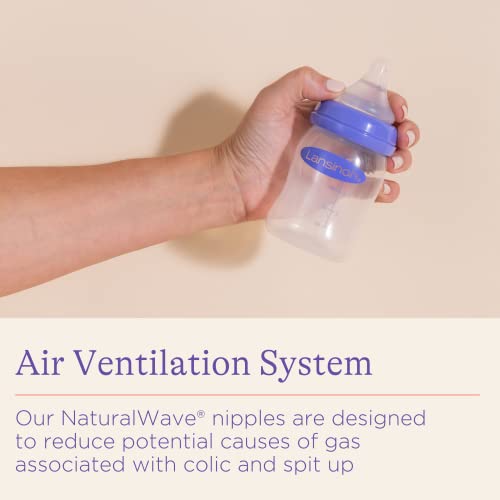 Lansinoh Baby Bottles with Slow Flow Nipples