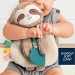 Itzy Ritzy Sloth Lovey with Teether & Ribbons
