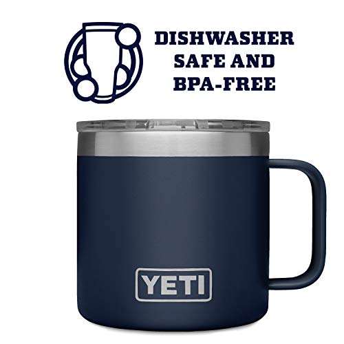 YETI 14 oz Stainless Steel Insulated Mug - Navy