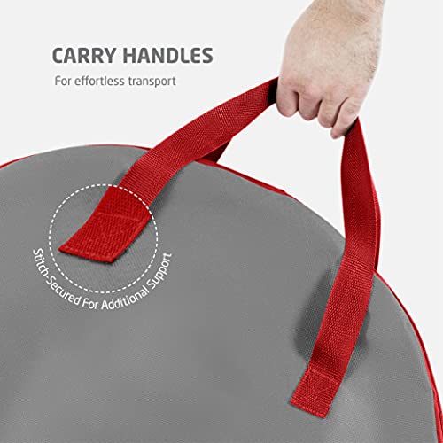 24" Christmas Wreath Storage Bags - 2 Pack