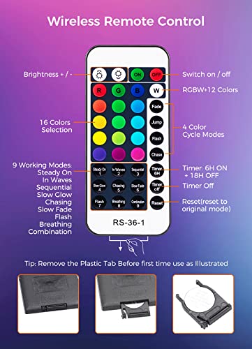 Color Changing Fairy Lights for Christmas Parties