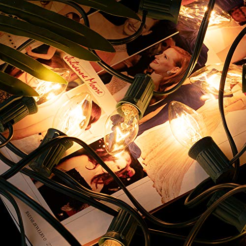 Vintage Outdoor C9 Christmas Light String -50ft