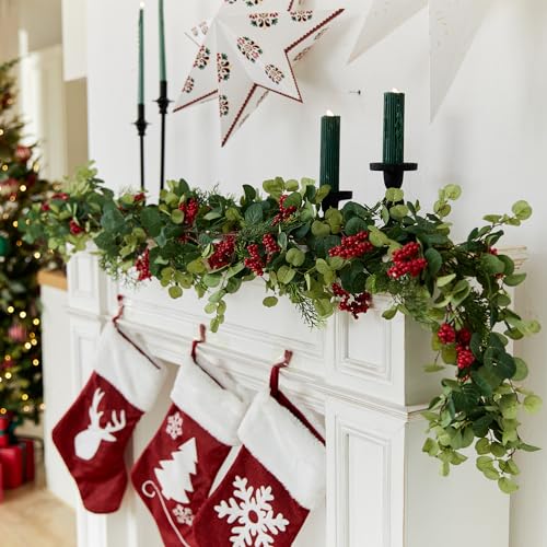 Anna's Whimsy Christmas Garland - 6.3FT