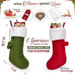 Personalized Set of 3 Christmas Stockings