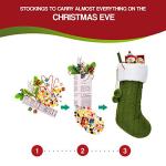 Personalized Set of 3 Christmas Stockings