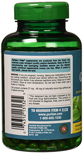 Green Tea Extract 315mg – 200 Rapid Release Capsules