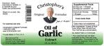 Dr. Christopher's Original Formulas Oil of Garlic 2 Oz