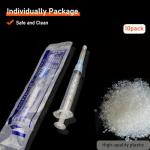 10 Pack Disposable Luer Lock Syringes with Needles