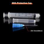 10 Pack Disposable Luer Lock Syringes with Needles
