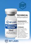 Premium Glass Vials of BAC Reconstitution Solution