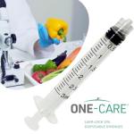 ONE-CARE Sterile Luer-Lock Syringes, 100 Count