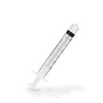 ONE-CARE Sterile Luer-Lock Syringes, 100 Count
