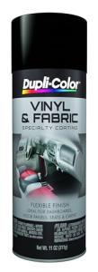 Dupli-Color Flat Black Vinyl Fabric Spray Paint 11 oz