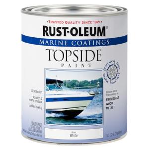 Rust-Oleum Marine Topside Enamel Paint, Gloss White