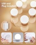 Dimmable Vanity Light Set with 14 Bulbs