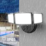 75W Adjustable Outdoor Flood Lights with 7000LM