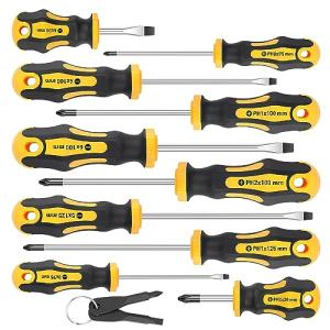 Amartisan 10-Piece Magnetic Screwdriver Set