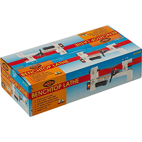 Shop Fox Benchtop 8" x 13" Wood Lathe