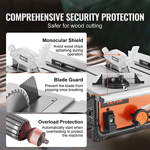 Portable Compact Table Saw for DIY Woodworking