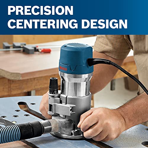 Powerful Bosch Fixed-Base Router 2.25 HP