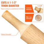 1.5" Tenon Cutter Kit with 4 Blades
