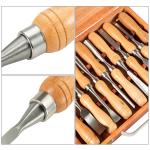 12-Piece Wood Carving Chisel Set for DIY