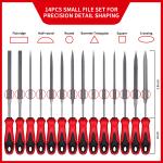 57-Piece Metal and Wood File Rasp Set