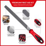 57-Piece Metal and Wood File Rasp Set