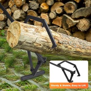 Heavy-Duty Log Lifter and Roller Tools