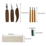 Carving Chisel Set for Woodworking and Crafts