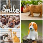 6-Piece Natural Basswood Carving Block Set