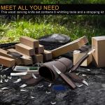 15-Piece Wood Carving Tools for Beginners